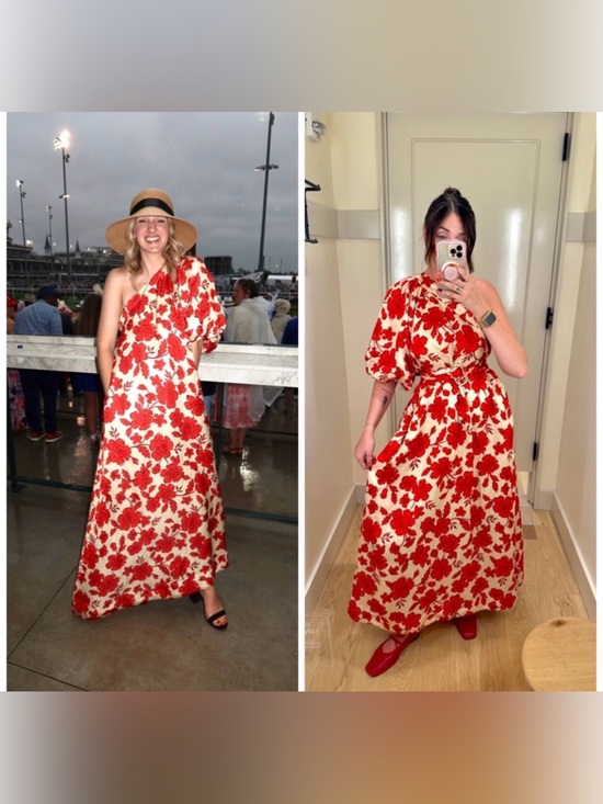 Hansen & Gretel Dresses & Skirts - Hansen & Gretel Carmen Maxi Dress Wild Flower Floral One Shoulder Medium